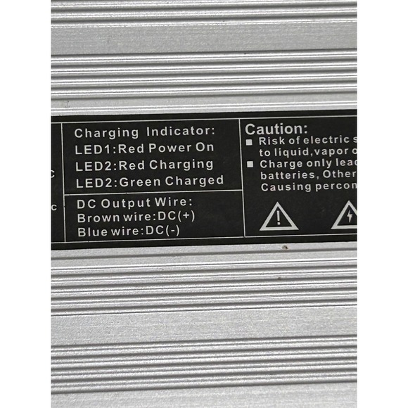 Other - DL-360W Lead-Acid Battery Charger 48V 6A for Electric Scooter Golf Cart 3-Pin